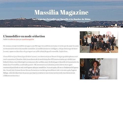 Massilia magazine : L’immobilier en mode séduction