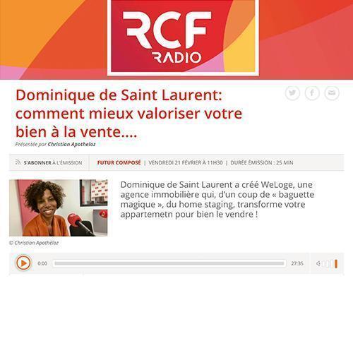 RCF radio dialogue : comment mieux valoriser votre bien à la vente