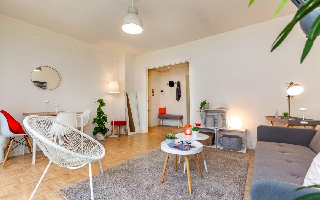 A vendre Marseille 5ème – Chave appartement 3 pièces traversant au calme