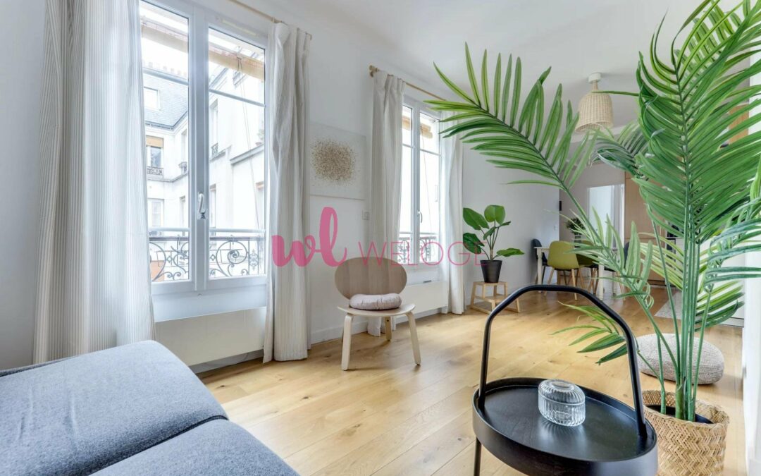 A vendre appartement 2 pièces entièrement refait à neuf dans le 17ème arrondissement de Paris – Quartier des Batignolles