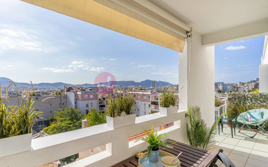 Appartement 2 pièces quartier Castellane-Baille avec terrasse