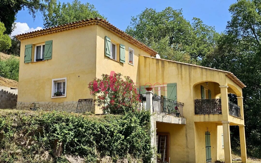 Maison 4 chambres – Dépendance 42m2 – Garage – Les Adrets de l’estérel