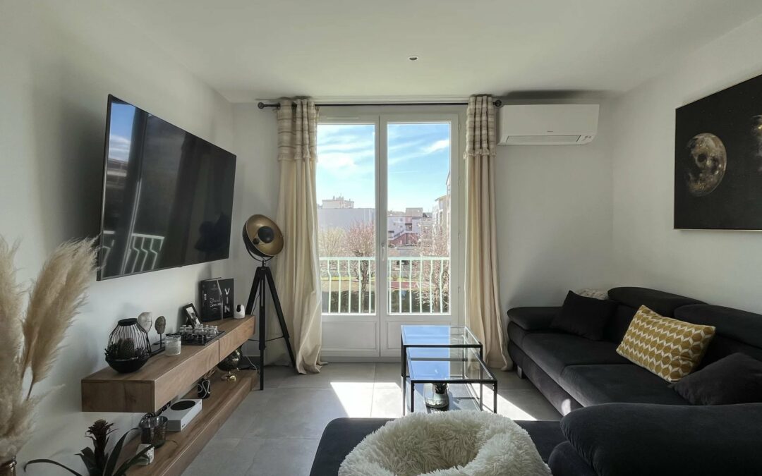 Appartement T3 55m² entièrement renové