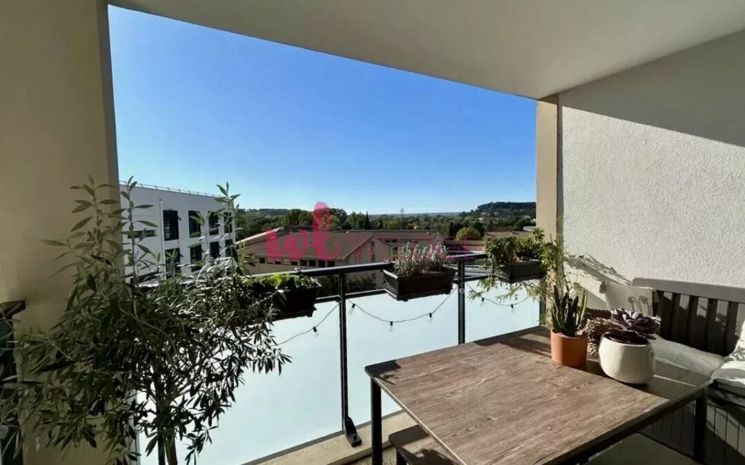 Appartement 2 pièces  loué – Terrasse – Garage – Aix en Provence