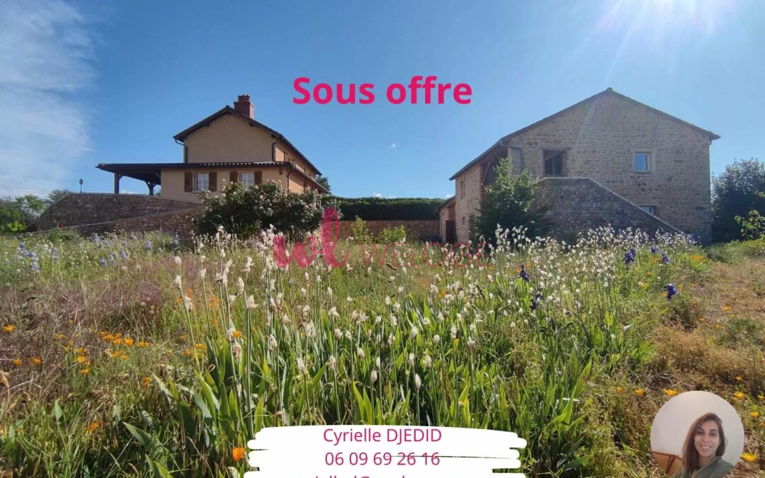 Magnifique Propriété à deux de Cluny avec Vue exceptionnelle sur terrain de 5.9 hectares