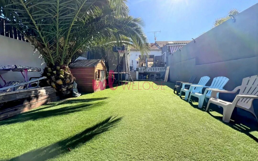 A VENDRE MAISON T5 AVEC JARDIN LE CANET