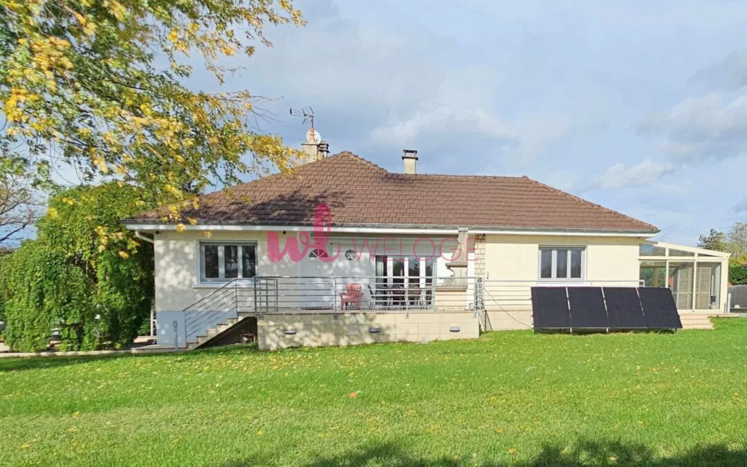 CHARVIEU-CHAVAGNEUX – Maison familiale de 120 m² sur un terrain de 1525 m²