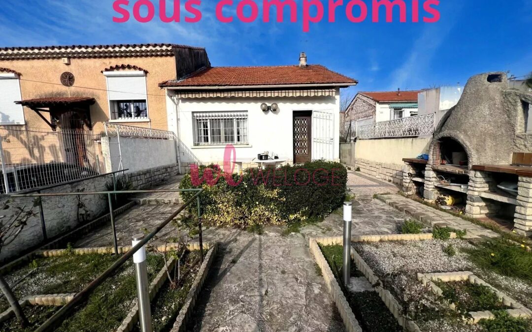 VENTE MAISON T4 AVEC JARDIN ET GARAGE