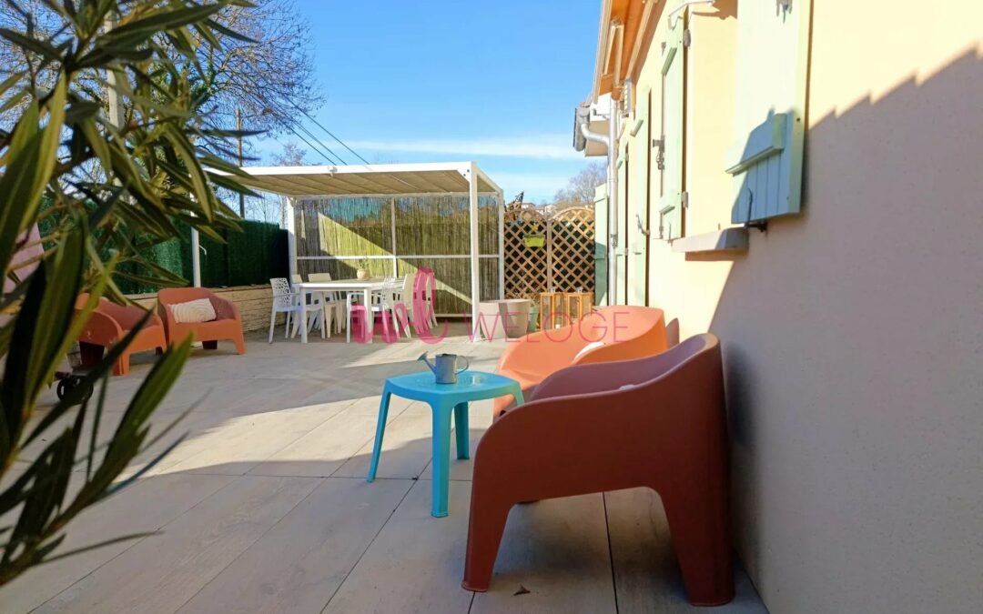 Maison familiale de 130m² – 4 chambres  dont 1 suite parentale au rdc