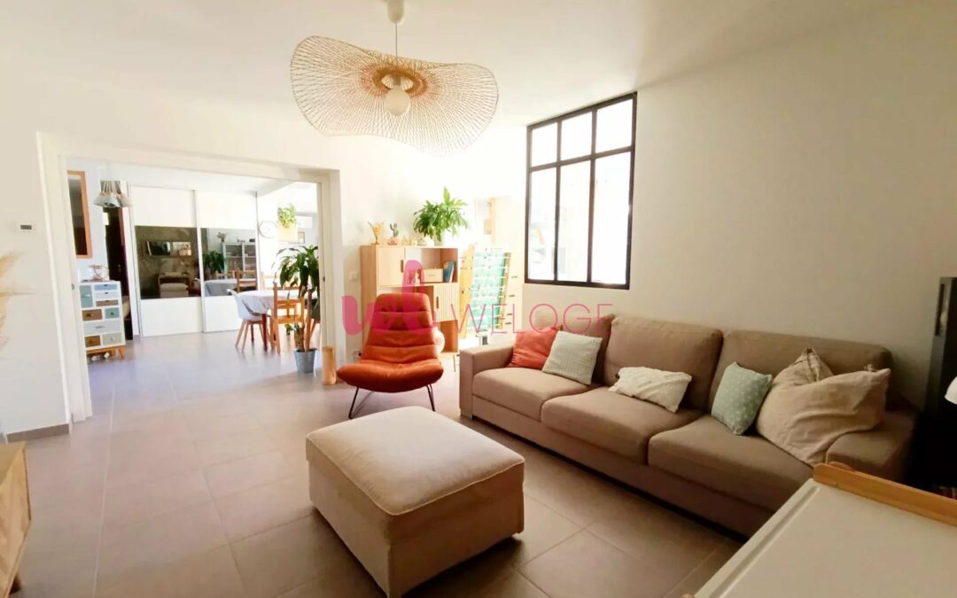 Maison familiale de 130m² – 4 chambres  dont 1 suite parentale au rdc