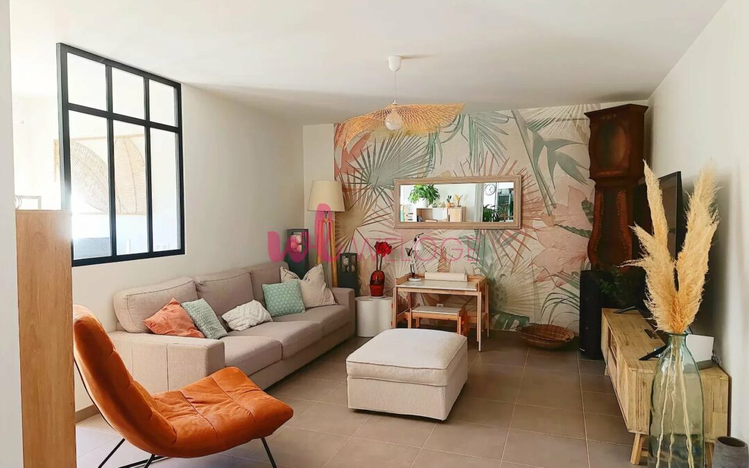 Maison familiale de 130m² – 4 chambres  dont 1 suite parentale au rdc