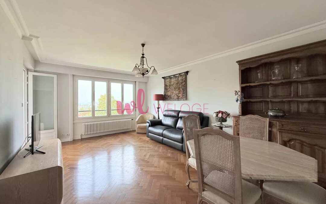 Grand T3 traversant Lumineux avec 2 balcons Lyon 5 limite Sainte Foy