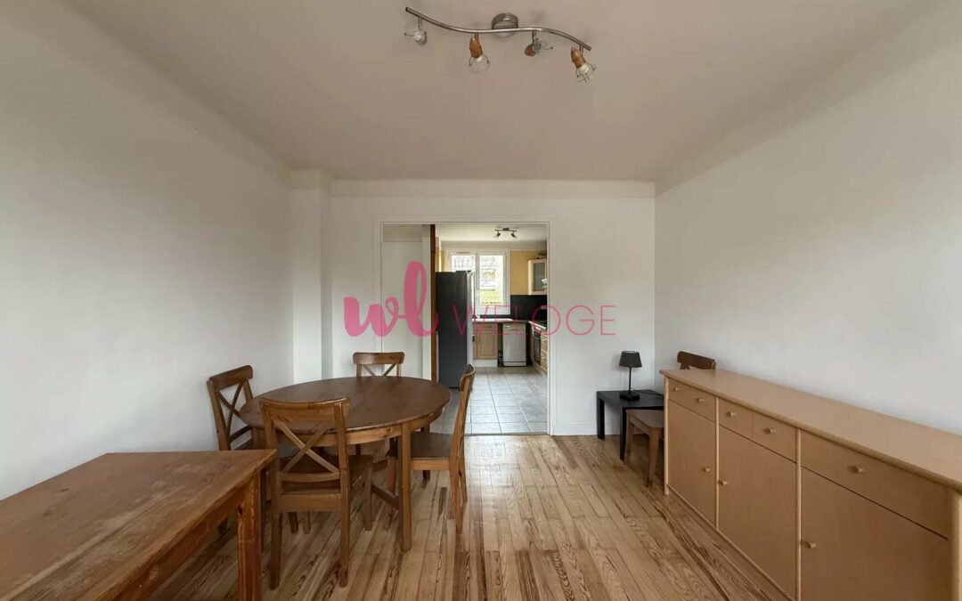 T3 traversant Rénové Prox. Centre St Genis Laval ideal pour habiter ou investir