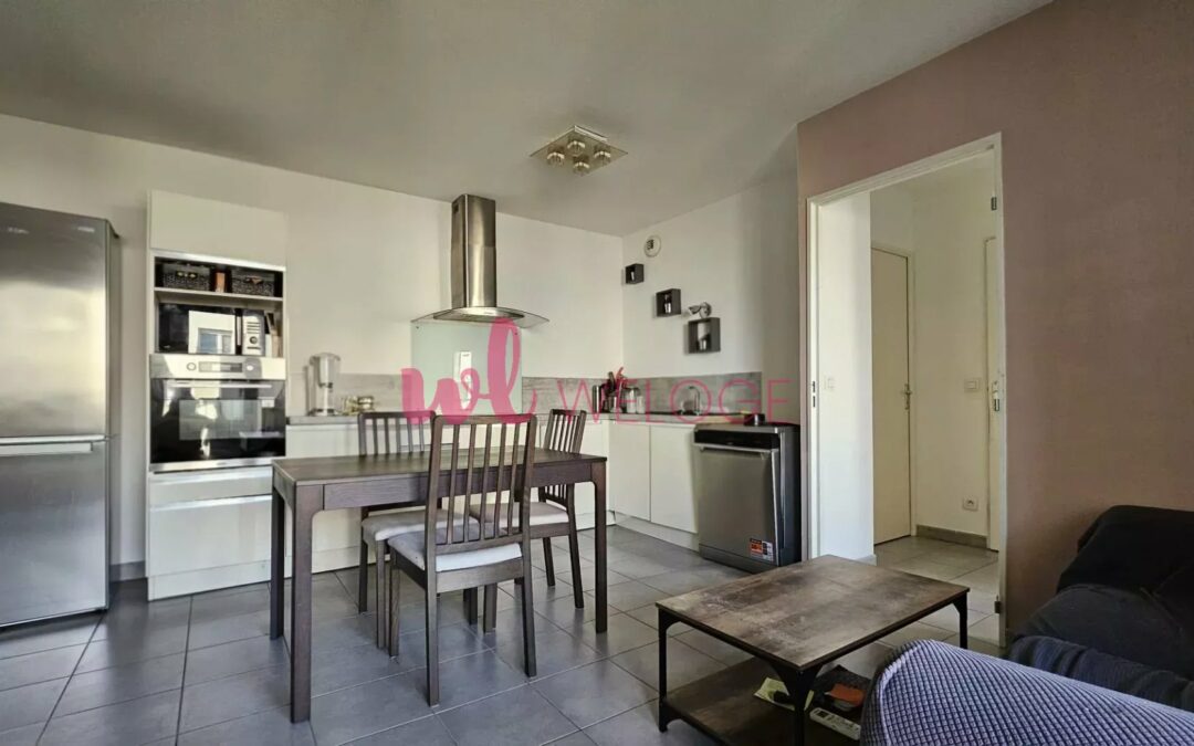 Charmant T3 lumineux et économe avec balcon et garage double