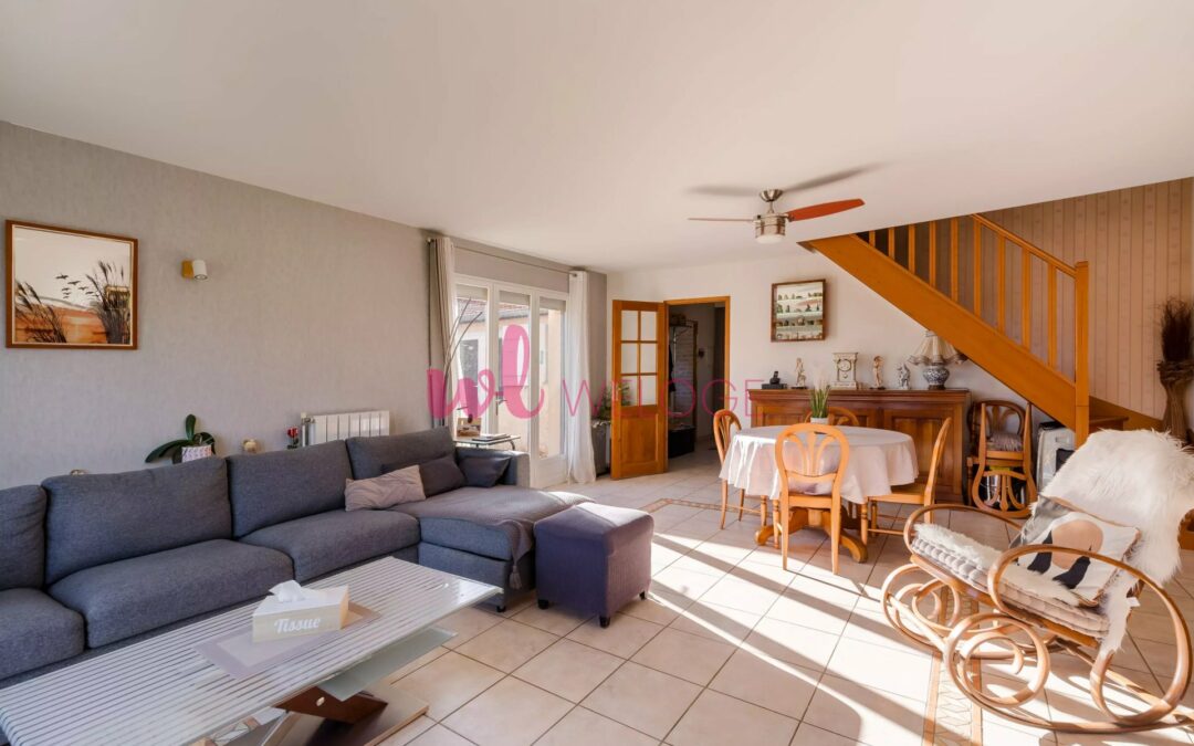 Maison 4 pièces à Tignieu-Jameyzieu avec Piscine et Jardin