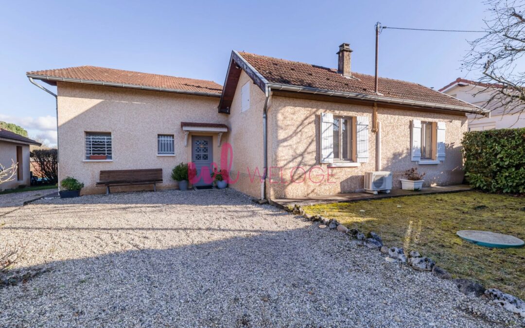 Maison familiale 4 pièces à Tignieu-Jameyzieu avec Piscine et Jardin