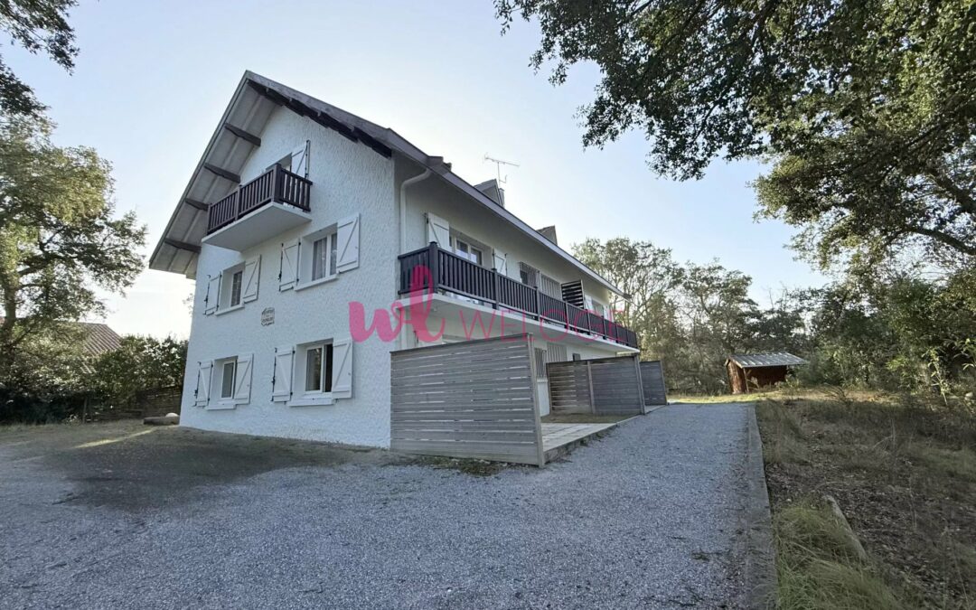 T3 au rez-de-chaussée avec terrasse et parking à Moliets – Entre Golf et Océan