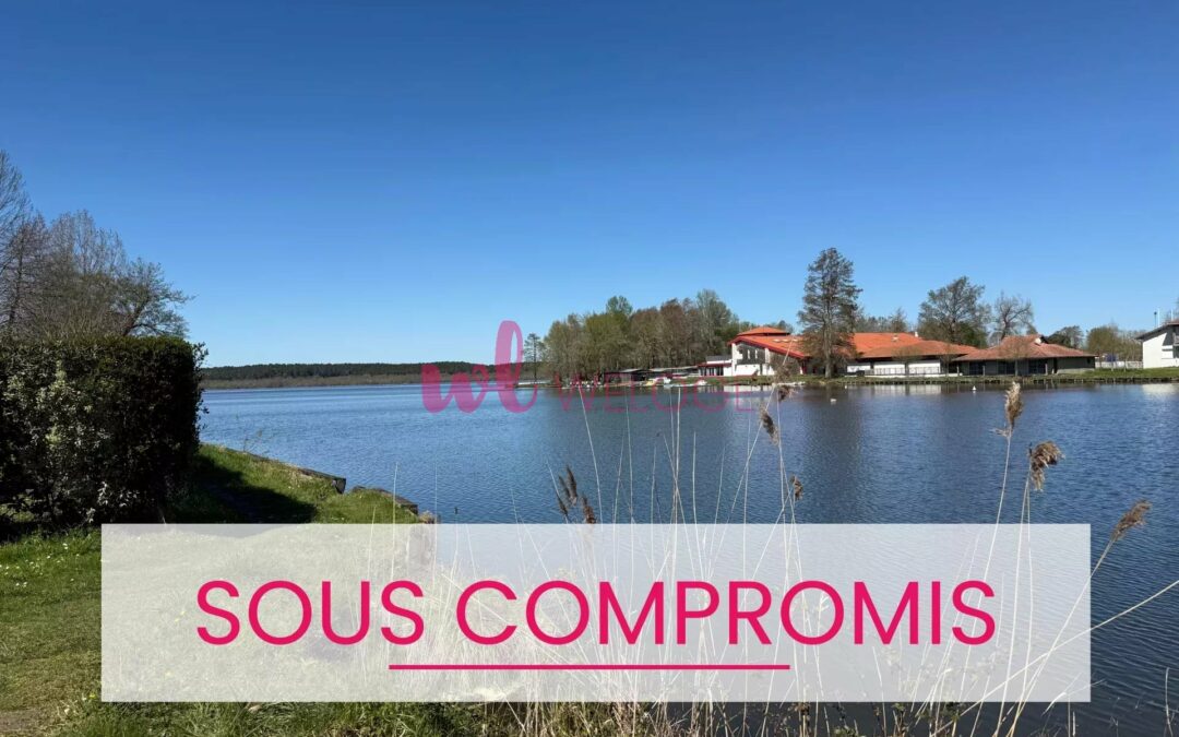 À vendre – Appartement T2 avec vue exceptionnelle sur le lac de Soustons