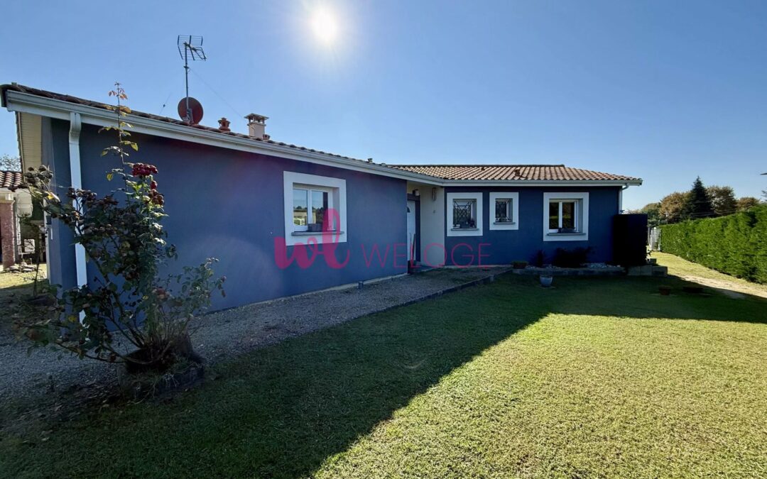 Maison de 156 m² avec piscine et dépendance de 16m² à vendre à Pouydesseaux à 10 minutes de la future gare LGV