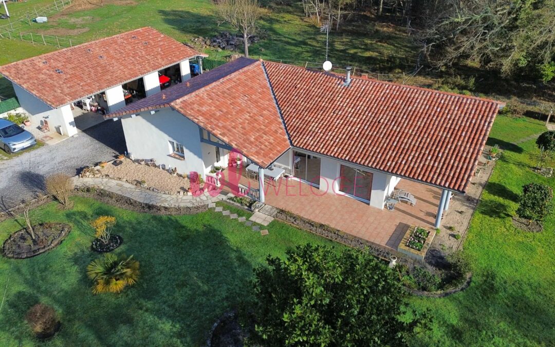 A vendre – Charmante maison familiale 175m2 au calme absolu à Léon dans les Landes
