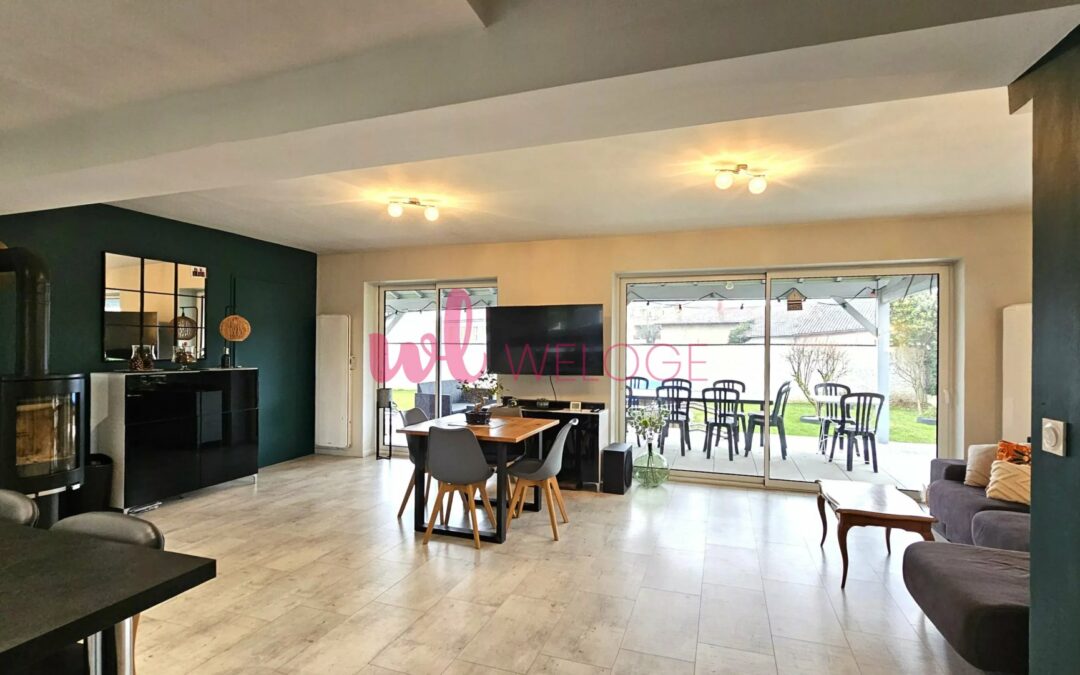 Maison familiale 124m² , entièrement rénovée – Quartier Azieu Genas