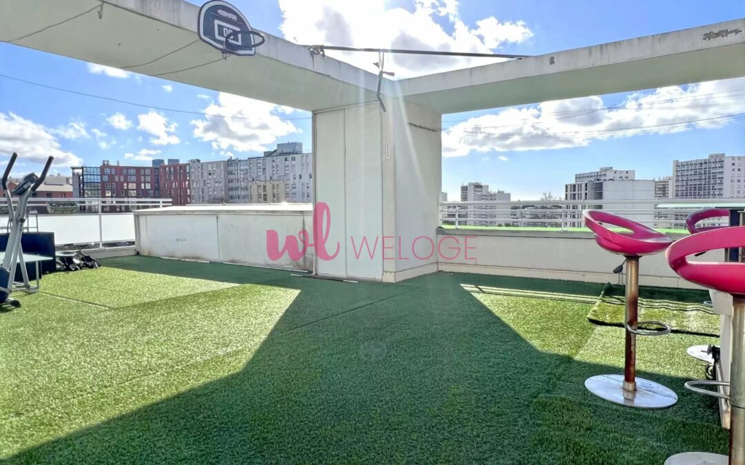 Magnifique T5 toit terrasse vue mer parking