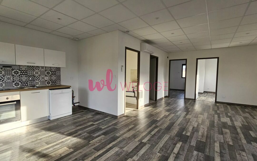 Local commercial à louer – Bureaux récents 77 m² -parking et climatisation – Heyrieux