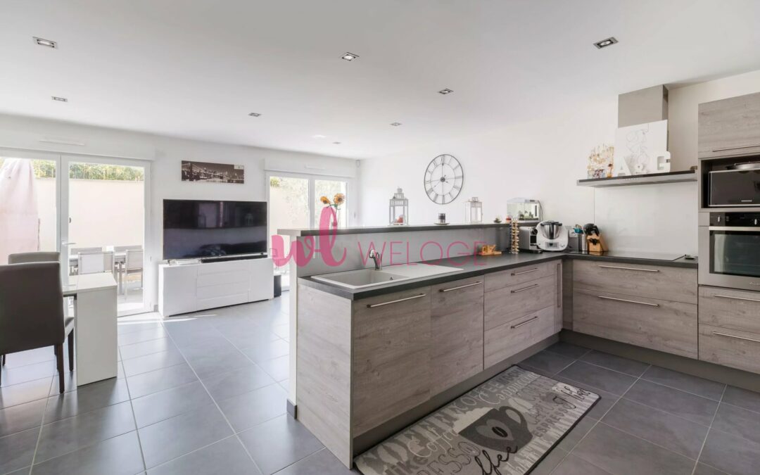 Maison contemporaine récente – 4 pièces – Chassieu Le Haut