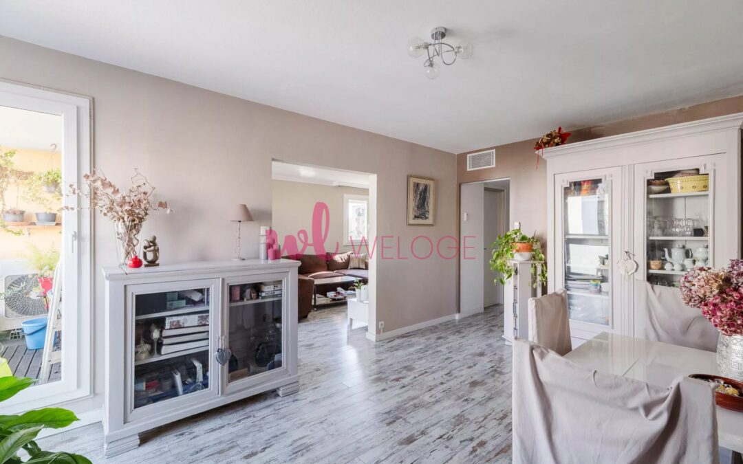 Appartement 95m² spacieux et lumineux – Décines centre