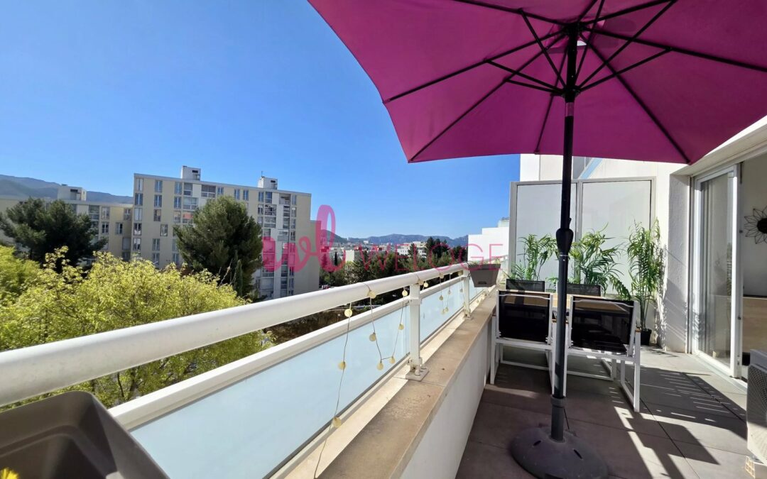 2 pièces avec terrasse – Dernier étage – Garage