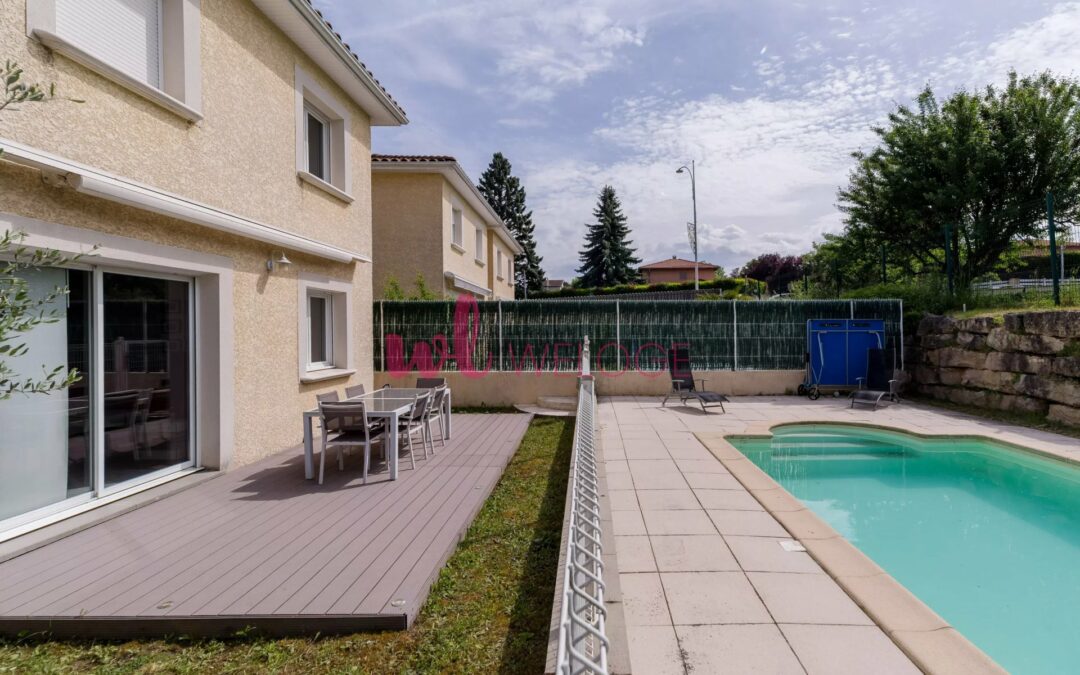 Maison récente au calme 4 chambres à GENAS