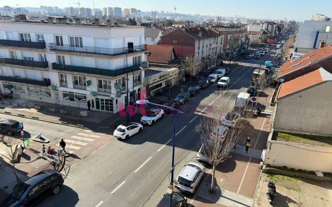 DRANCY – Centre-ville | 2 pièces 33 m² | Immeuble en briques rouges