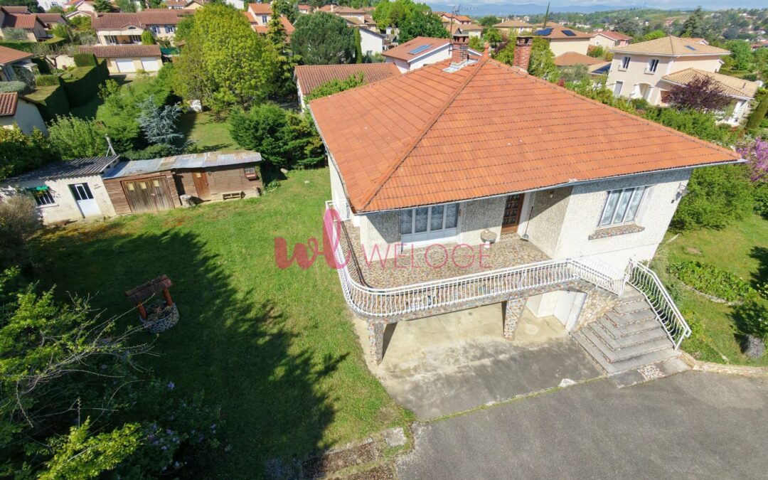 Maison de 120 m² sur les hauteurs de Vernaison