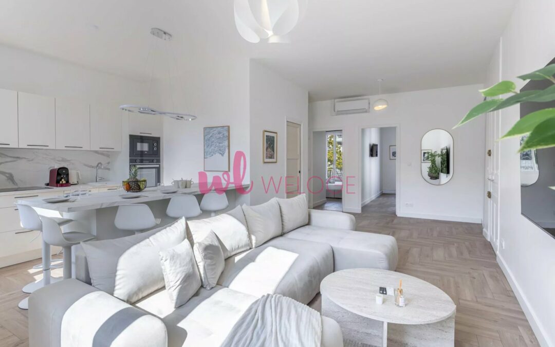 Appartement rénové Cannes proche centre-ville
