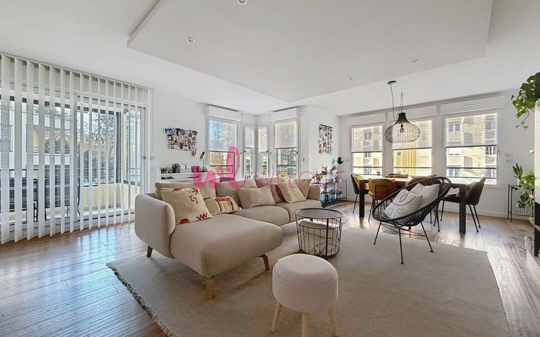 Appartement spacieux avec 4 chambres et grand balcon