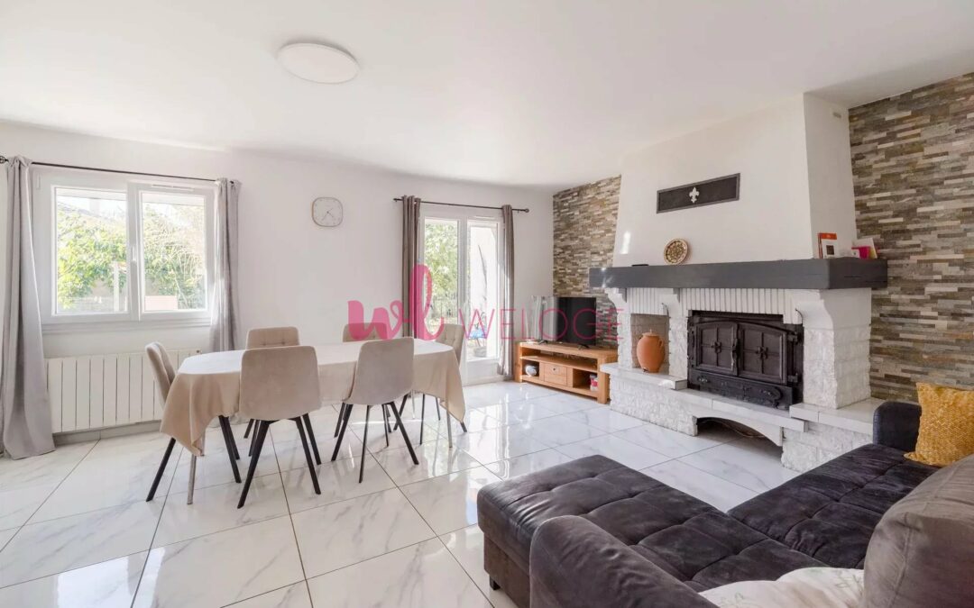 Charmante maison de 114 m² avec jardin – 5 pièces