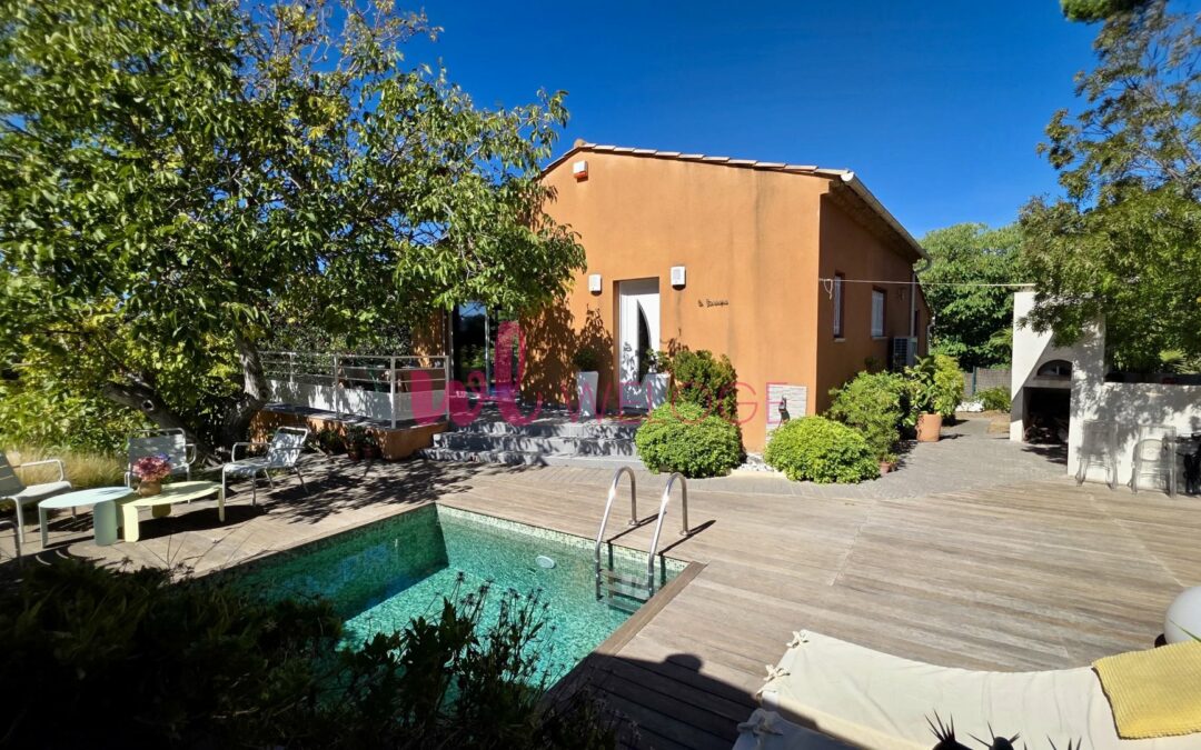 MAISON DE CHARME AVEC PISCINE ET DEPENDANCE – LA TREILLE / LES ACCATES